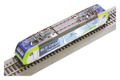Roco 70336 485 012-9 BLS Design “Alpinisten”, Grau /Grün /Blau - Bild 4 von 5