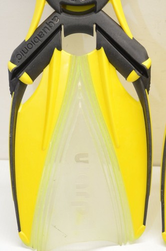 Aquabionic Flossen - Neuzustand - XL+ schwarz und gelb - Bild 3 von 12
