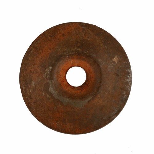 40mm Rusted Iron Back Plates for Ring Pull Handles - Choose Pack Size - Picture 2 of 2
