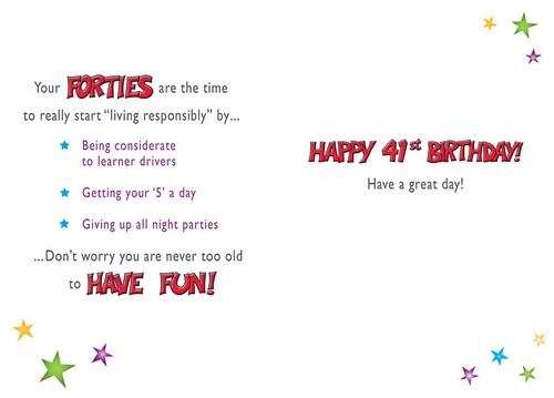 ALTER 1 bis 100 ~ GEBURTSTAGSKARTE - aus DAS LUSTIGEN ALTER Sammlung - Bild 97 von 147