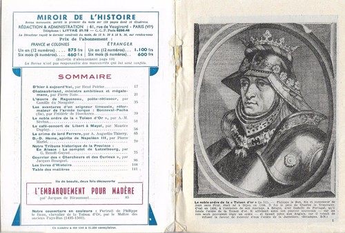 SPIEGEL DER GESCHICHTE Nr. 36 /1953 = CHATEAUBRIAND + ORDEN des GOLDENEN VLIES - Bild 2 von 2