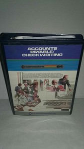 1983-Commodore-64-Accounts-Payable-Check-Writing-5-25-With-Atari-Pamphlets