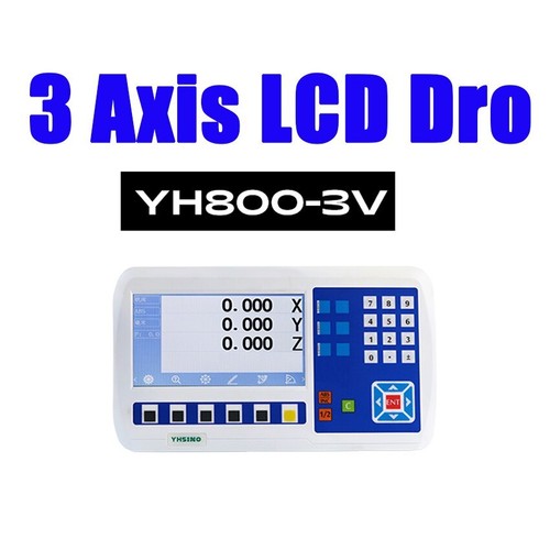 LCD Dro Set YH800-2V 3V 11 Languages Digital Readout Kit Linear Scales 5U 5V TTL - Picture 8 of 28