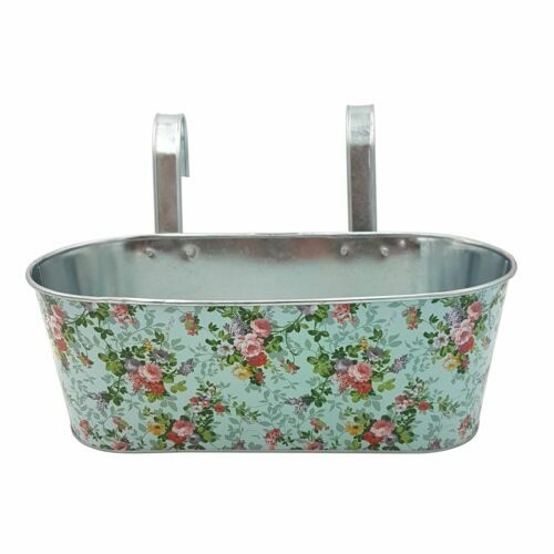 Blumentopf Vintage Eisen - Ovaler Mini Eimer Für Pflanzen