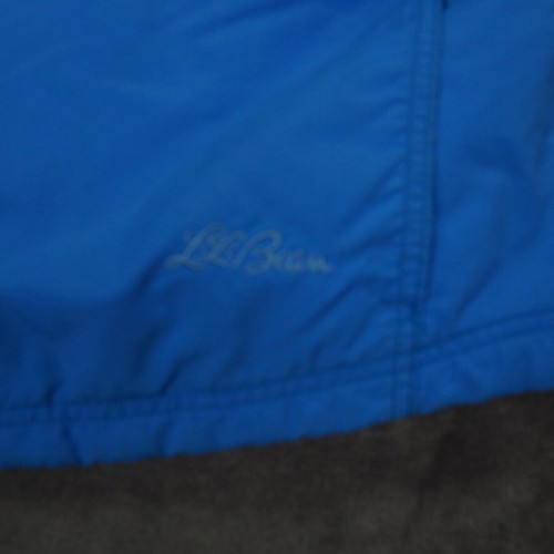VTG LL Bean Jacket Women Medium Blue Mountain Anorak 3M Lined Coat Kangaroo USA - Picture 9 of 17