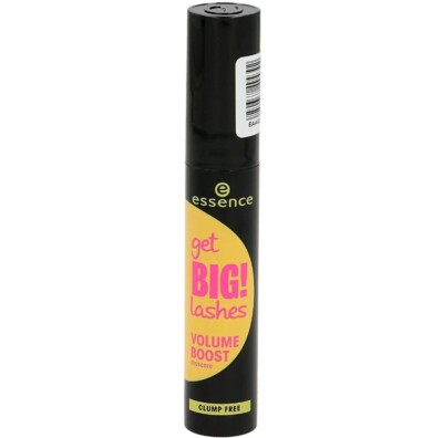 Essence Mascara Get Big Lashes Eyes Volume Curl Waterproof Brush Black 12ml 