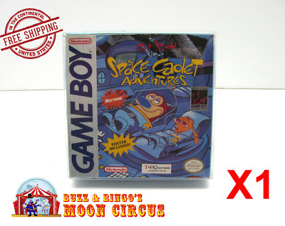 1x NINTENDO GAME BOY CLEAR PROTECTIVE BOX PROTECTOR SLEEVE CASE -FREE SHIPPING!