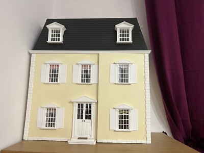 Scatola Da Caffè In Miniatura Per Casa Delle Bambole, Scala 1:12, Stile Vittoriano, Fatta A Mano USA - Foto 3