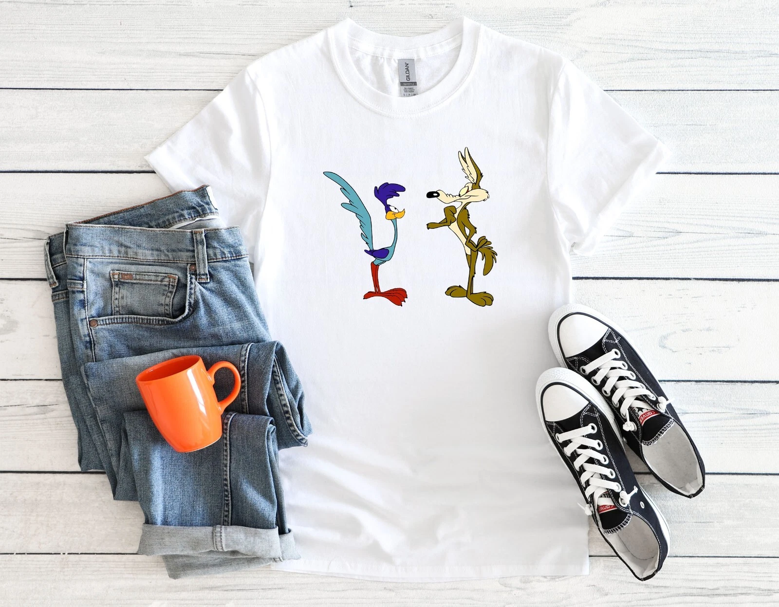 Road Runner & Wile E Coyote T-Shirt
