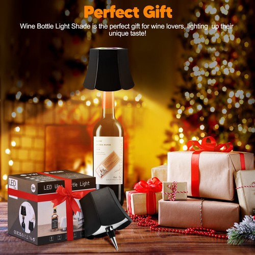 LED Flaschenaufsatz Tisch-Lampe Flaschen-Leuchte Deko-Licht Dimmbar/RGB Touch - Bild 60 von 66