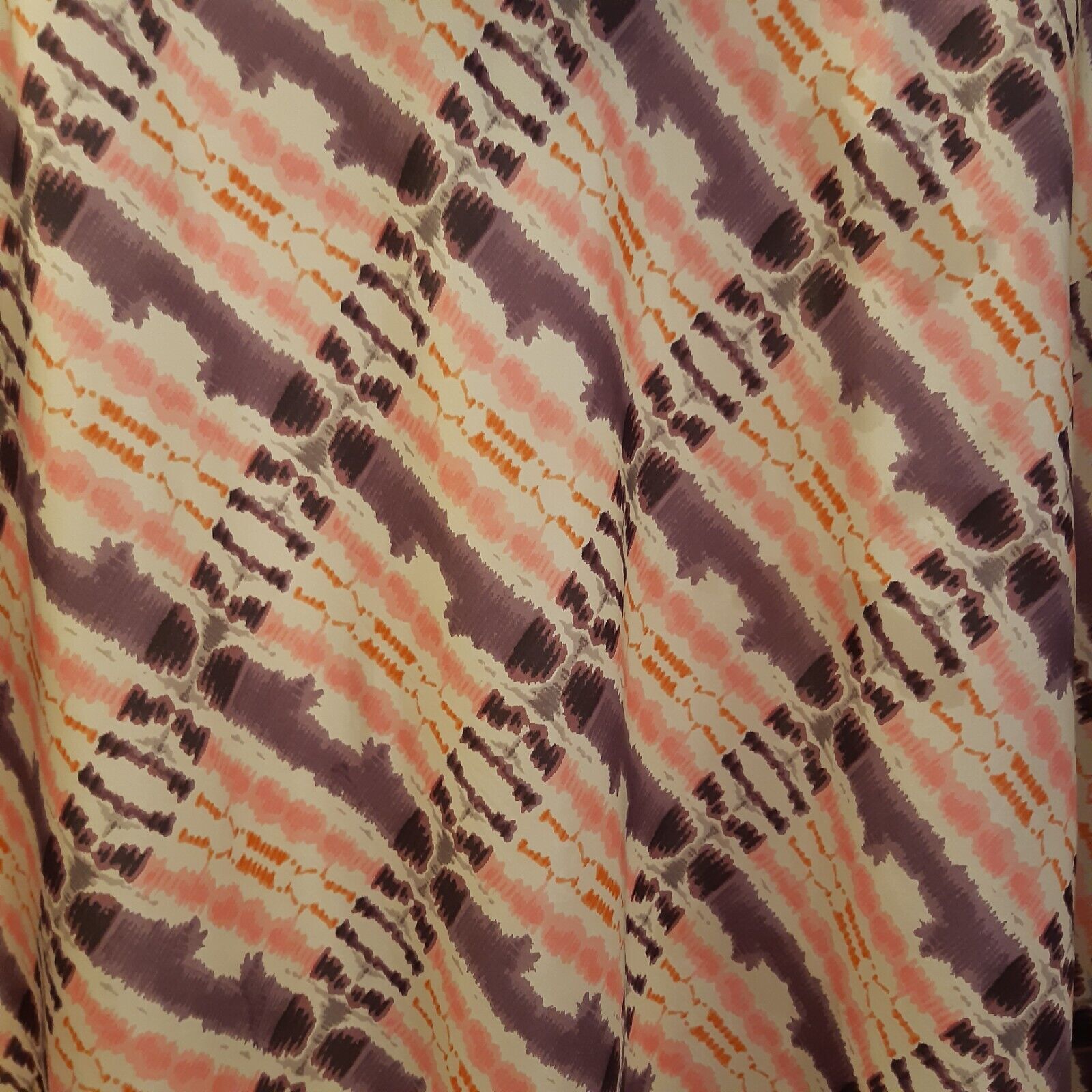 KATE MOSS TOPSHOP Purple Pink Tie Dye Print Silk … - image 5