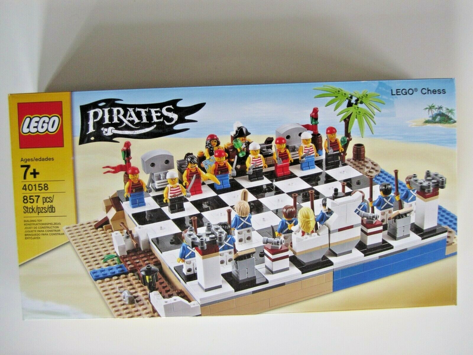 lego ajedrez piratas