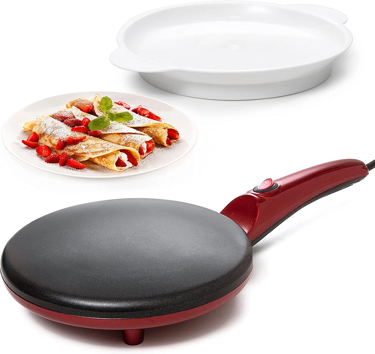 Electric Crepe Pan: Effortless Flipping for Perfect Crepes!
