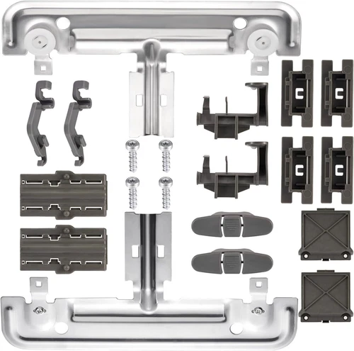 New Upgraded W10350375 Dishwasher Top Rack Adjuster W10712395 Dishwasher 16PCS