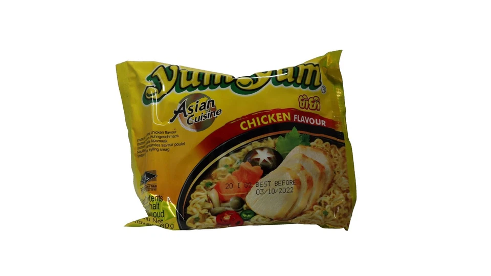 30 x Yum Yum Nudelsuppen à 60g, 6 Sorten zur Auswahl je 30 Stück - Bild 4 von 4