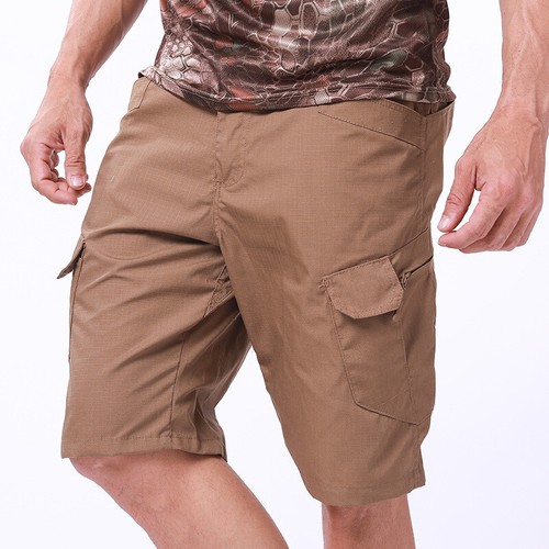 Mens Military Cargo Shorts Tactical Combat Summer Multi Pocket Casual Pants Camo - 第 30/36 張圖片