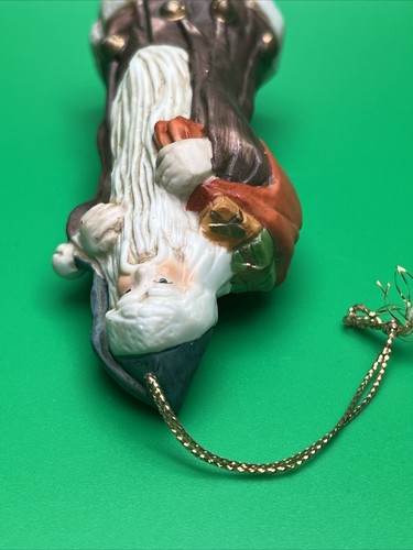 Vintage Porcelain Christmas Ornament St Nicholas - Picture 7 of 12