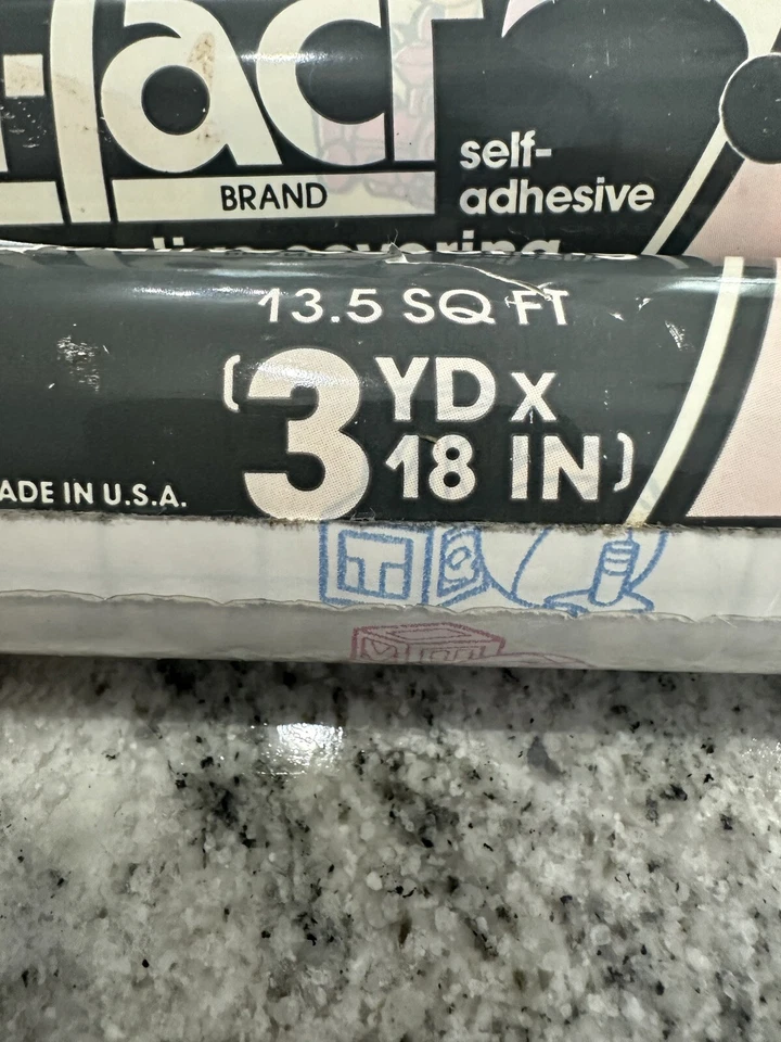 Новая контактная бумага Disney Babies '89 от Rubbermaid ширина 18 дюймов 8 ярдов лот из 3 - Изображение 4 из 4