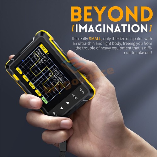 FNIRSI DSO152 Handheld Mini Oscilloscope AC DC Portable Digital Oscilloscope - Picture 7 of 12