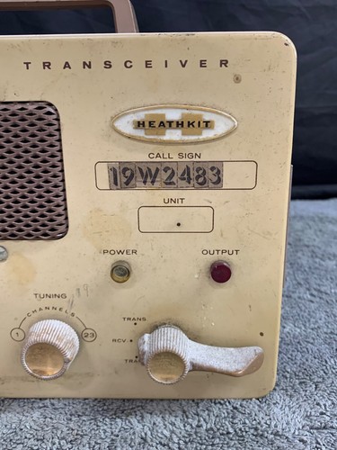 Transceptor de banda vintage Heathkit Citizen's modelo CB-1 (enciende, no probado), - Imagen 4 de 12
