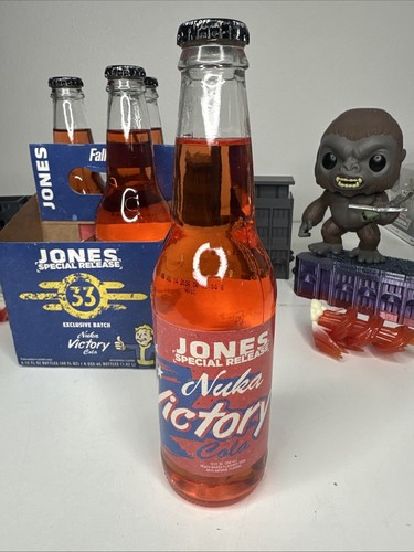 Jones Soda Special Release Nuka-Cola Victory 4 Pack Nuka Cola Fallout Sealed New - Picture 6 of 13