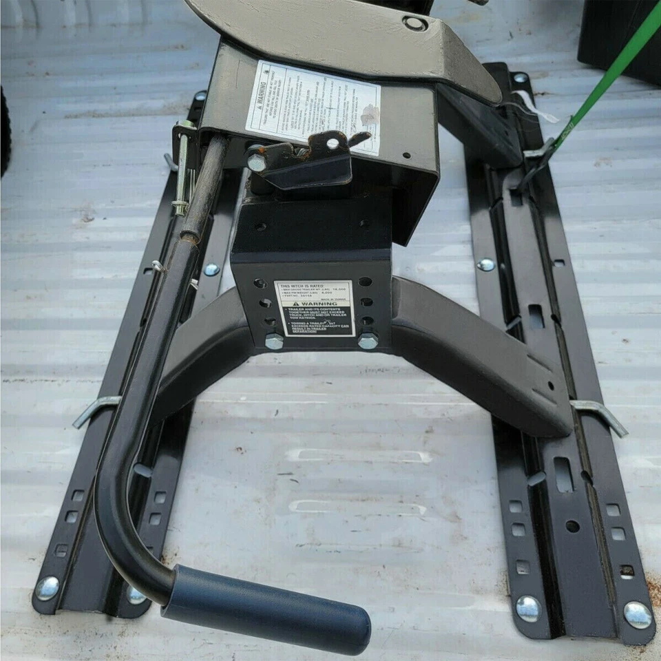 20K 5th Wheel Mounting Rail Kit Trailer Hitch Mount Fit Reese Pro Series Dodge Foto 2 de 4