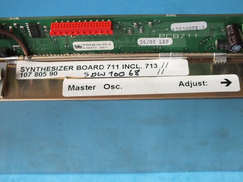 RHG 14780N PCB711 inkl. 713 Synthesizer Board mit 0,35 PPM Oszillator 107 805 90 - Bild 5 von 8