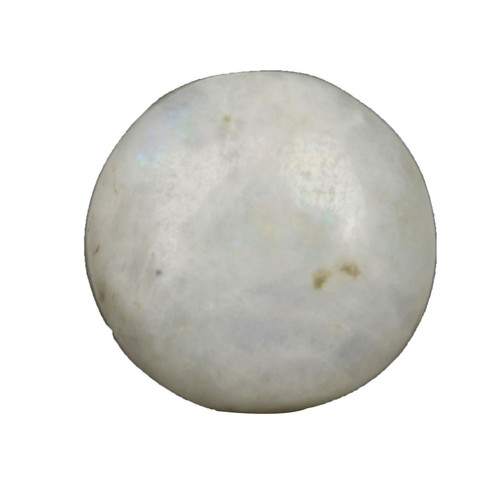 Piedra lunar de fuego azul natural certificada de 10,5 quilates forma redonda piedra preciosa suelta AXB-188 - Imagen 4 de 4