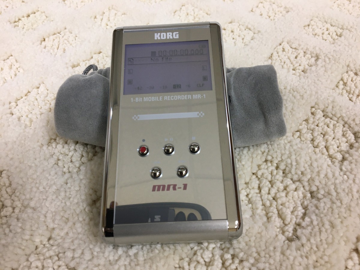 Korg MR-1 (1) bit portable recorder 20gb Hard drive