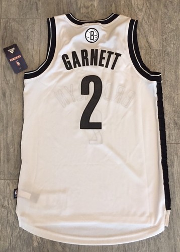 Authentic Adidas Swingman Jersey Brooklyn Nets Kevin Garnett Mens Small S - Picture 6 of 6