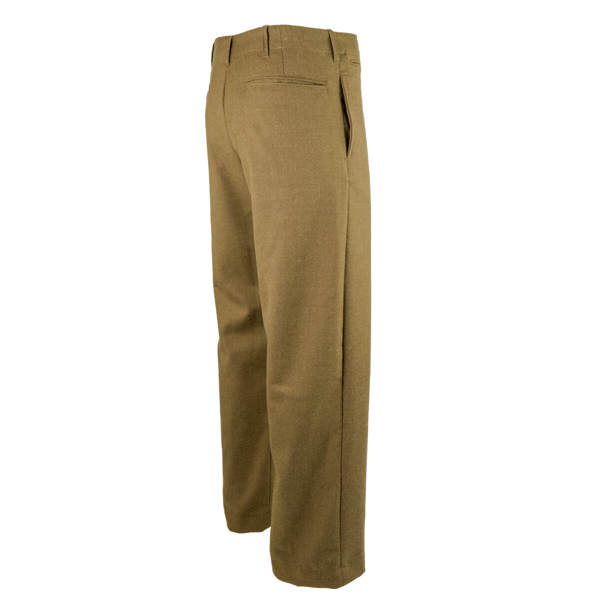 ESSAY Wool Blend Wide Military Trousers