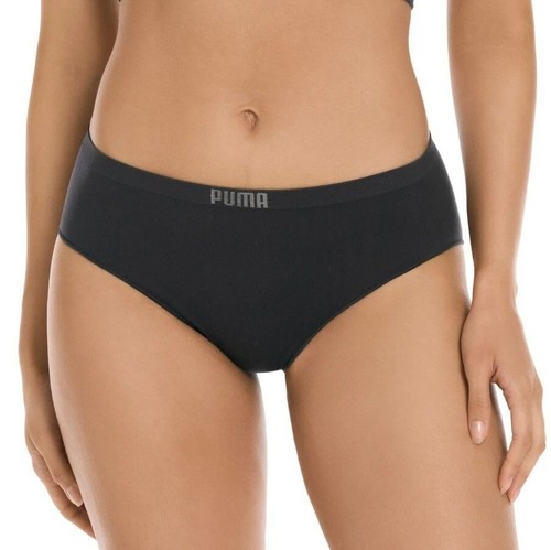 PUMA Med Underwear 4-Pack Seamless Bikini Underpants Medium Coverage Panties - Picture 13 of 13
