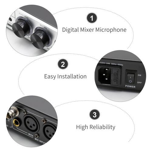 FX8 Ingresso USB/Bluetooth Effetto Professionale Processore Audio KTV Anti-Ululato - Foto 12 di 15