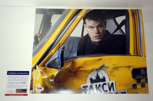 Matt Damon Jason Bourne Signed Autograph 11x14 Photo PSA/DNA COA #5 - 第 1/1 張圖片