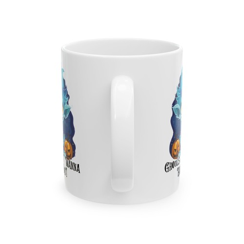 Lustige Halloween Kaffeetasse "Ghouls Mug", Keramiktasse, 11 Unzen & 15 Unzen, tolles Geschenk - Bild 4 von 11