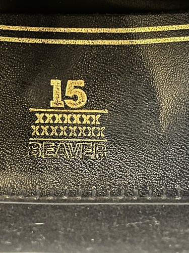 Sombreros de colección Miller Brothers negros 15X Beaver largos ovalados 56/7 - Imagen 11 de 11