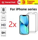 2xTempered Glass Screen Protector For iPhone 17 16 15 14 13 12 Pro X Max XR Plus