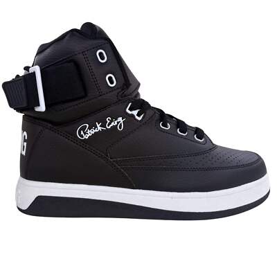 Patrick Ewing Athletics Men's 1BM00640-013 33 HI ORION Blk Wht Basketball Shoes