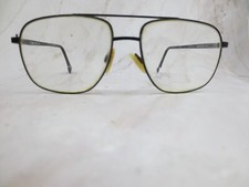 Luxottica Hector Eyeglasses Frame Unisex Matte Black Metal Full Rim Square 140