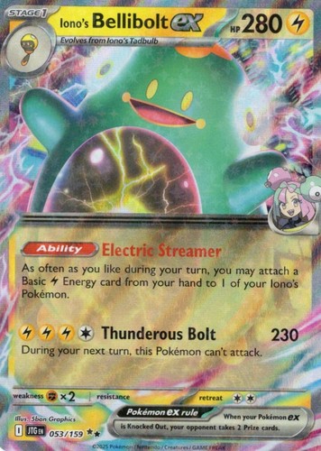 Pokemon Scarlet & Violet Journey Together single Reverse Holo Rare C/UC/EX cards - 第 37/239 張圖片