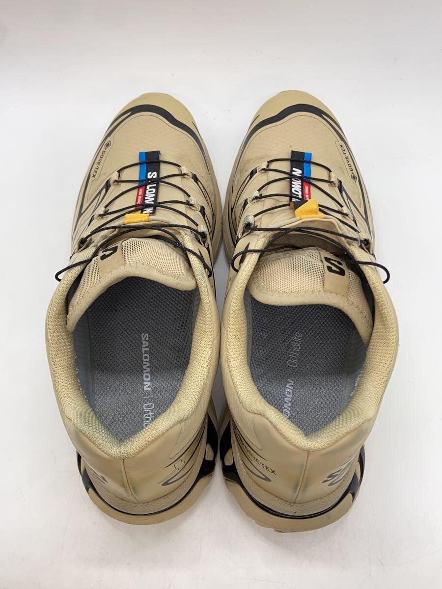 Salomon Low Top Sneakers 27.5cm Beige 474455 XT-6 GTX GORE-TEX 