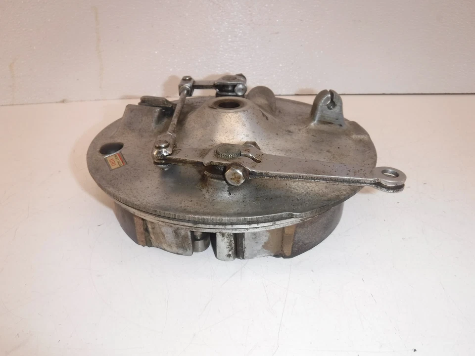 Yamaha rd200 1974 freno delantero placa de buje zapata soporte tambor  Foto 3 de 4