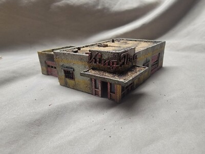 King Tire, N scale laser cut model.  