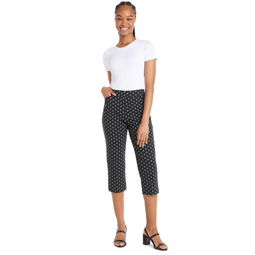 RealSize Women's Millennium Pull On Capri Casual Fit Pants 21" Inseam, Size XXL - Bild 3 von 4