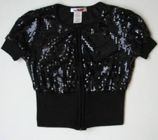 Tag 1080 Sequined Jacket child girls M 10 12 Pageant Dance Jazz Tap D113