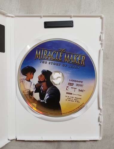 Der Wundermacher: Die Geschichte Jesu DVD Tonanimation BBC NR 91 Min 2000 - Bild 3 von 3