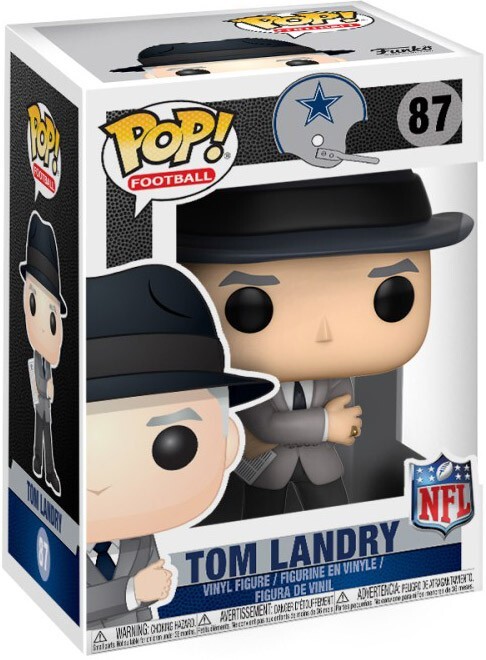 Tom Landry Funko Pop - Nfl - Dallas Cowboys #87