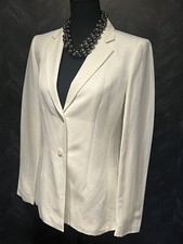 Casual Corner Annex SZ 2 Women s White Linen ...