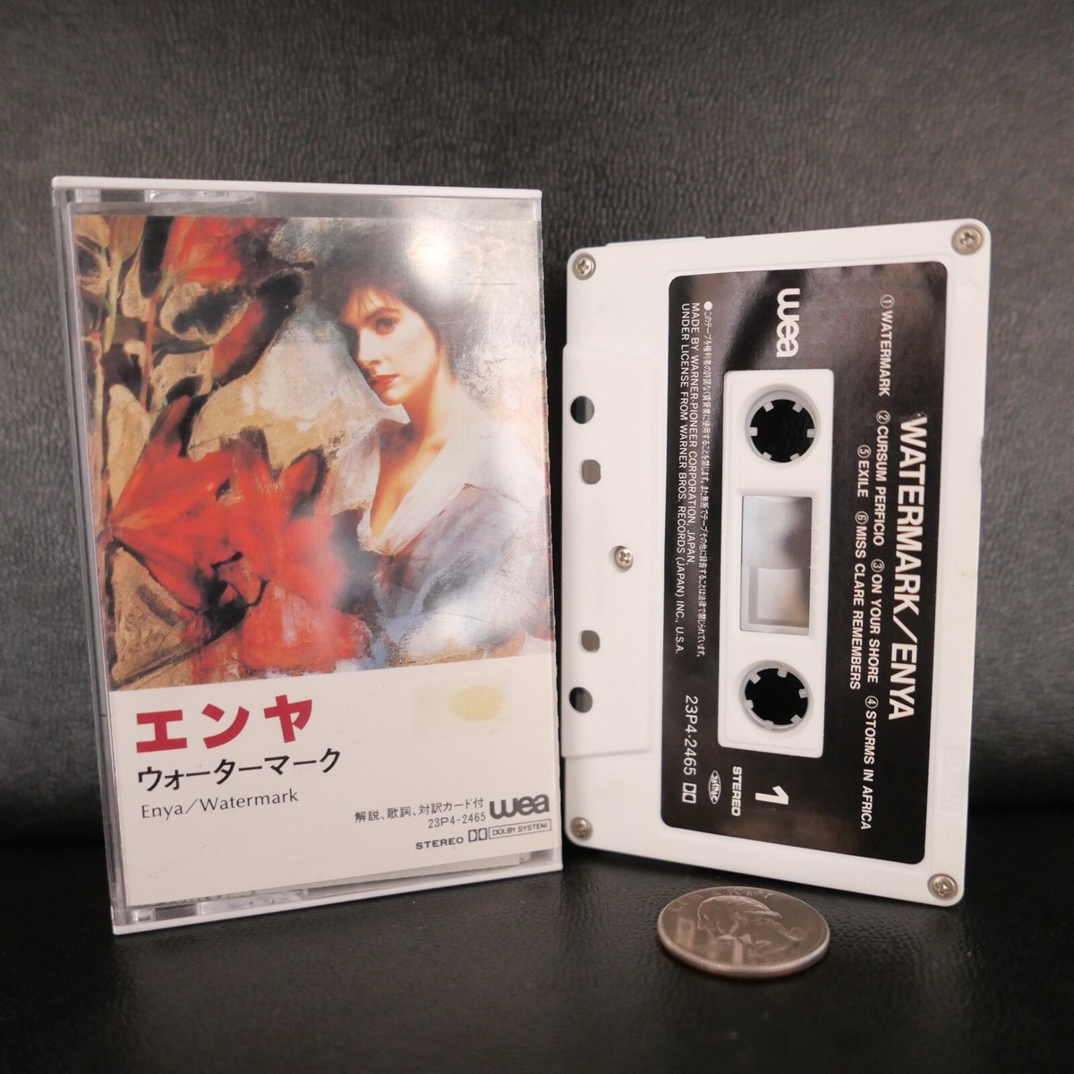 ENYA Watermark JAPAN CASSETTE 23P4-2465 w/PS (flap torn) + ENYA Watermark JAPAN CASSETTE 23P4-2465 w/PS (flap torn) +
