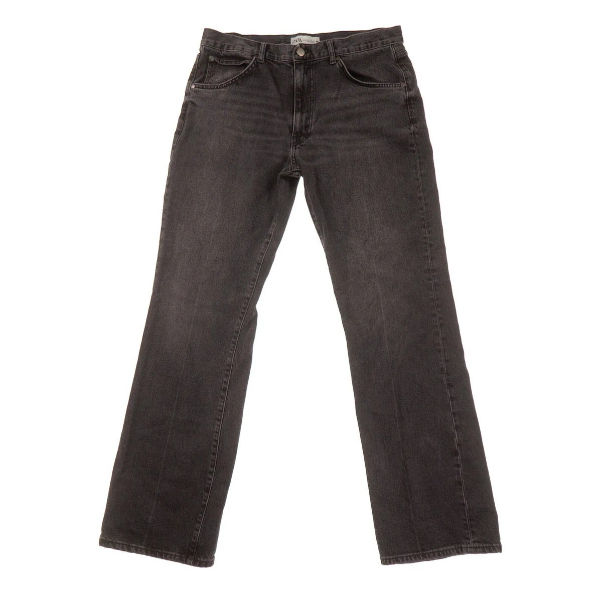 black bootcut jeans zara